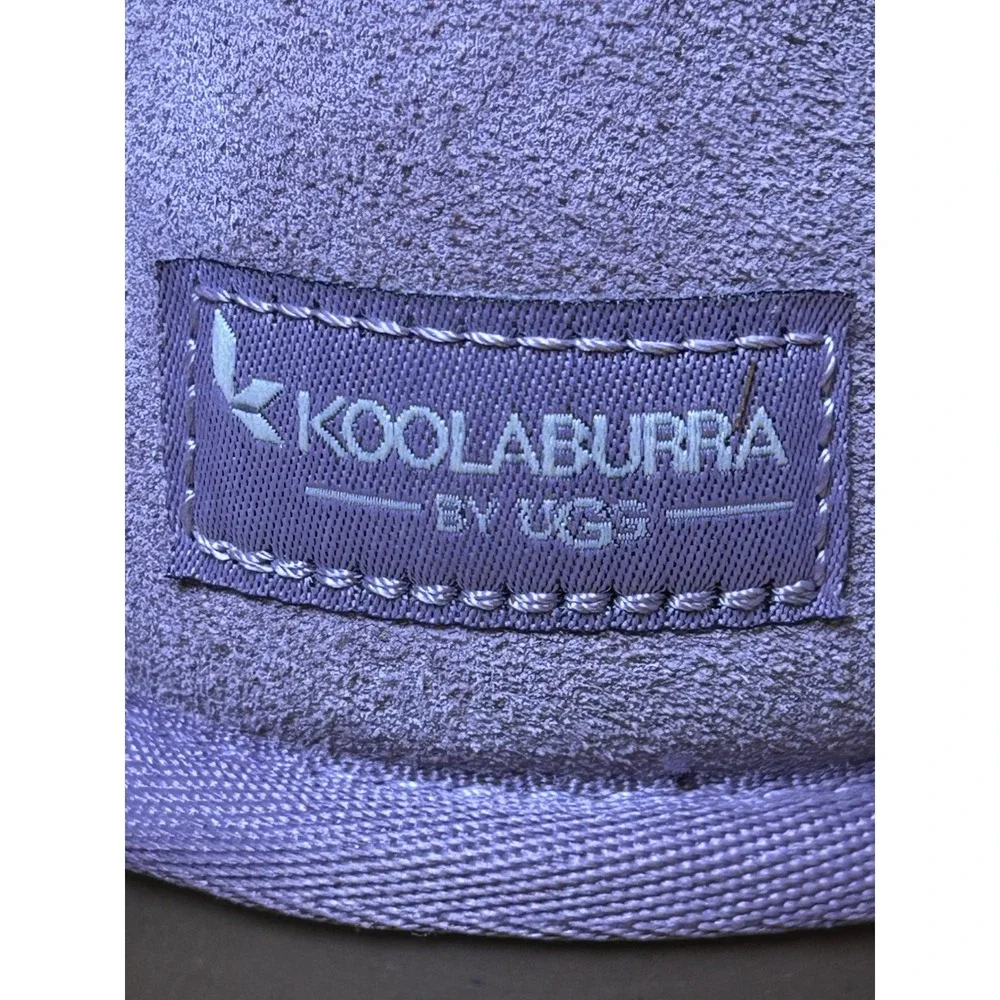 Koolaburra by UGG Victoria Purple Suede Bow Boots Girls Size‎ 4